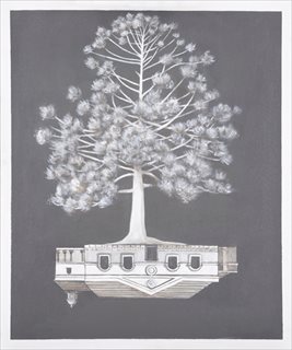GABRIELLE COURTENAY <I>Settlement</i> [2013] giclee print on rag watercolor paper 69 x 58cm [edn 3/12]