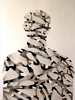 PAMELA RATAJ <I>Syzygy 3<i/> [2008] acrylic on canvas 102 x 102cm