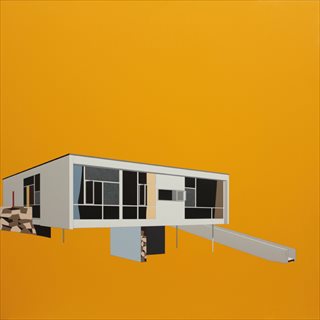 Rose Seilder House [2012] Laminex on ply 85 x 85 cm